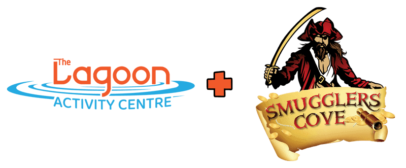 The Lagoon Activity Centre logo and Smugglers Cove logo