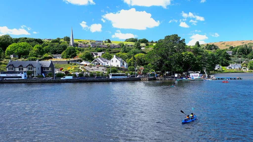 Scenic West Cork Lagoon Water with Kayak
