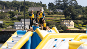 people enjoying outdoor activities at the Lagoon Activity Centre
